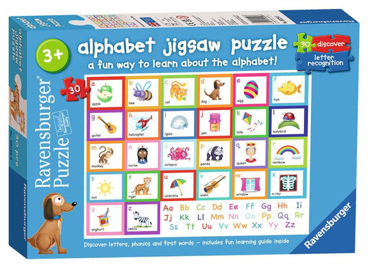 My First Puzzle Alphabet 30 Piece Jigsaw Puzzle by Ravensburger - 1
