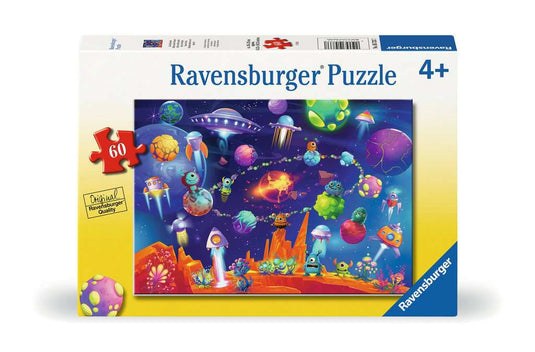 Space Aliens 60 Piece Jigsaw Puzzle by Ravensburger - 1