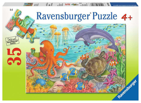 Ocean Friends 35 Piece Jigsaw Puzzle by Ravensburger - 1