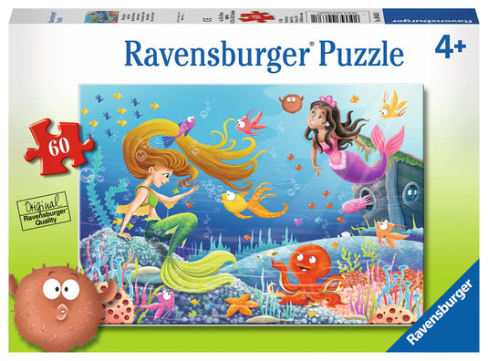 Mermaid Tales 60 Piece Jigsaw Puzzle by Ravensburger - 1