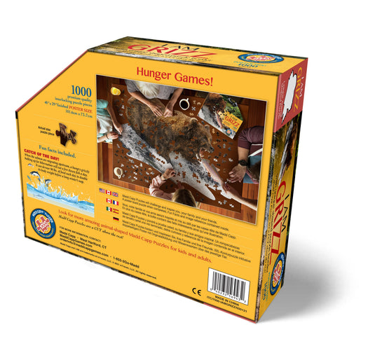 I Am Grizz 1000 Piece Puzzle by Madd Capp Box Back