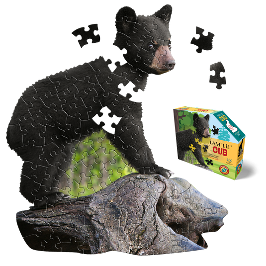 I Am Lil' Cub 100 Piece Puzzle by Madd Capp Main Puzzle