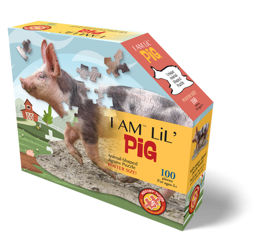I Am Lil' Pig 100 Piece Puzzle by Madd Capp Box Front