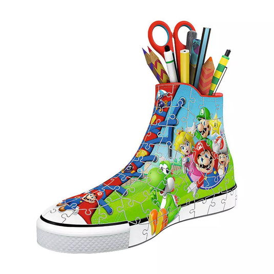 Super Mario Sneaker 108 Piece Jigsaw Puzzle by Ravensburger