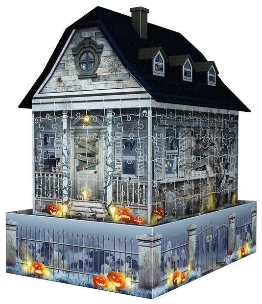 Haunted House - Night Edition 216 Piece 3D Puzzle by Ravensburger - 2
