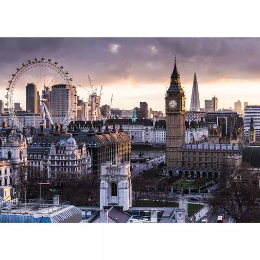 Beautiful Skylines London 1000 Piece Jigsaw Puzzle by Ravensburger - 2
