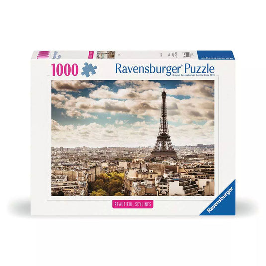 Beautiful Skylines Paris 1000 Piece Jigsaw Puzzle by Ravensburger - 1