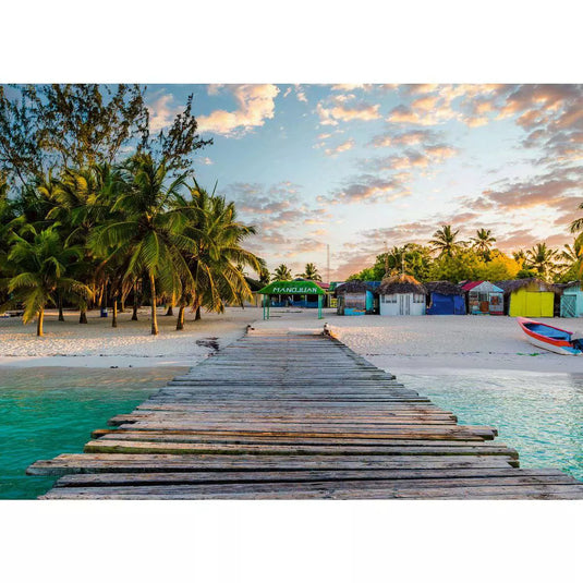 Beautiful Isl Caribbean Paradise 1000 Piece Jigsaw Puzzle by Ravensburger - 2