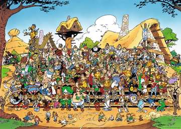 Astrerix: Family Portrait 1000 Piece Jigsaw Puzzle by Ravensburger