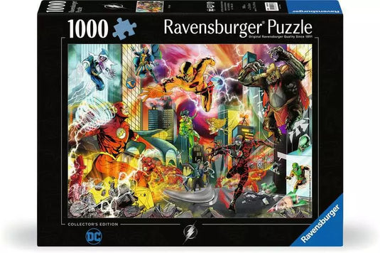 DC Collector's Edition: The Flash 1000 Piece Jigsaw Puzzle by Ravensburger - 2