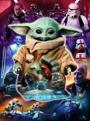 Star Wars: Grogu's Journey 776 Piece Jigsaw Puzzle by Ravensburger - 2