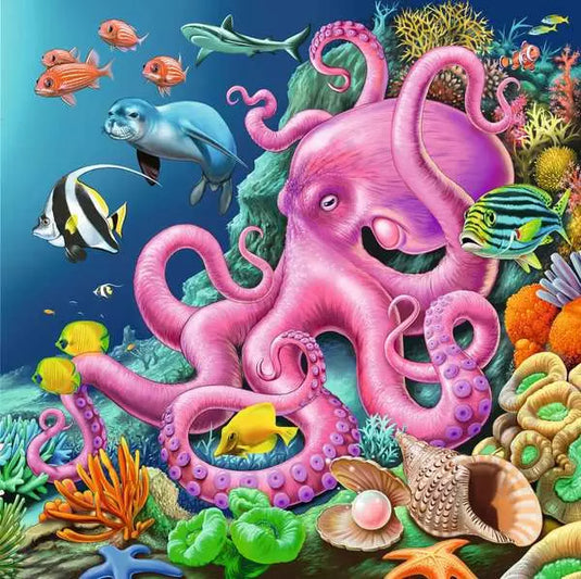 Underwater 3x49 Piece Jigsaw Puzzle by Ravensburger - 5