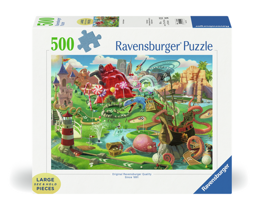 Putt Putt Paradise 500 Piece Large Format by Ravensburger - 1