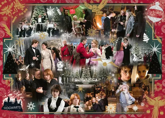 Harry Potter Christmas 1000 Piece Jigsaw Puzzle by Ravensburger