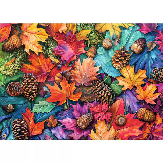 Autumn Riches 500 Piece Wooden Jigsaw Puzzle by Ravensburger - 2