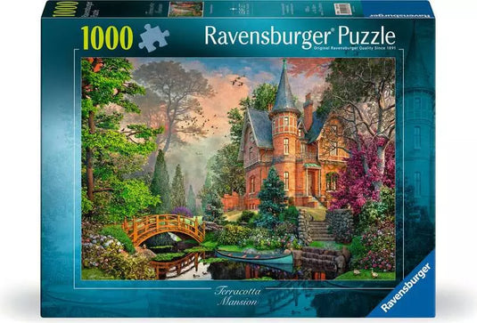 Terracotta Mansion 1000 Piece Jigsaw Puzzle by Ravensburger