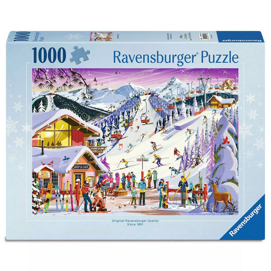 Slopeside Spirit 1000 Piece Jigsaw Puzzle by Ravensburger - 1