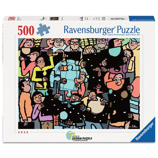 Puzzle Community 500 Piece Jigsaw Puzzle by Ravensburger