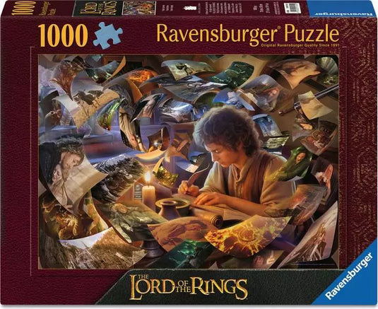LOTR Frodo's Journey 1000 Piece Jigsaw Puzzle by Ravensburger