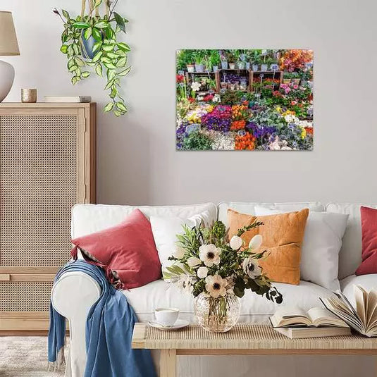 Flower Market, France 500 Piece Jigsaw Puzzle by Ravensburger
