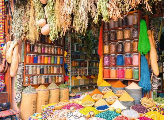 Colorful Spices, Morocco 500 Piece Jigsaw Puzzle by Ravensburger