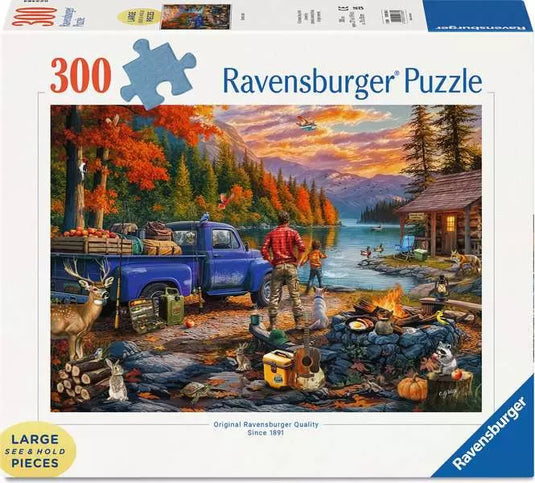 Sunset Lake 300 Piece Jigsaw Puzzle by Ravensburger