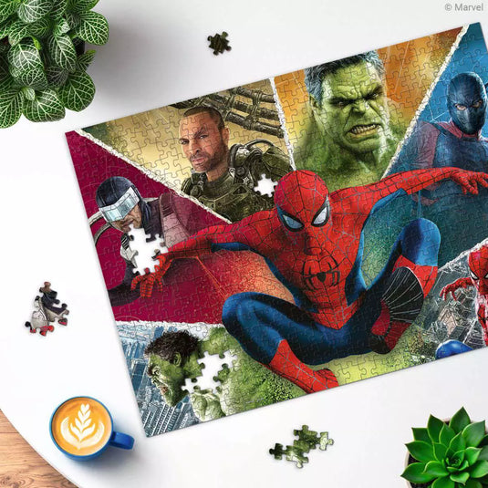 Spider-Man Brand New Day 500 Piece Jigsaw Puzzle by Ravensburger