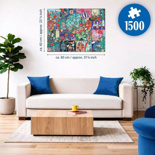 The Elf Factory 1500 Piece Jigsaw Puzzle by Ravensburger
