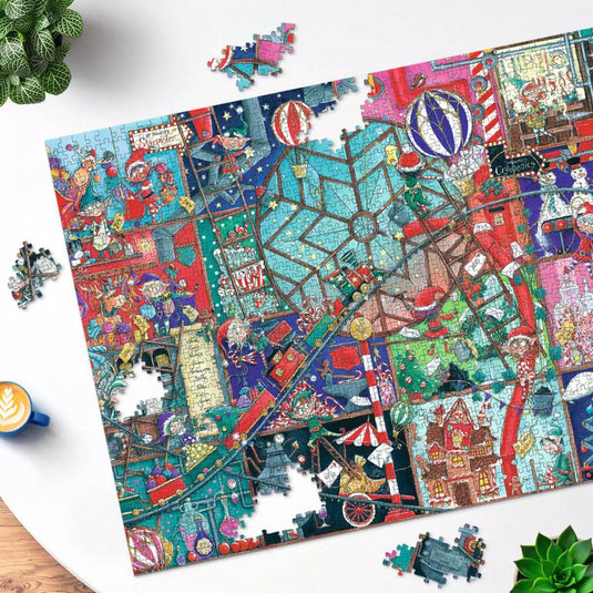 The Elf Factory 1500 Piece Jigsaw Puzzle by Ravensburger