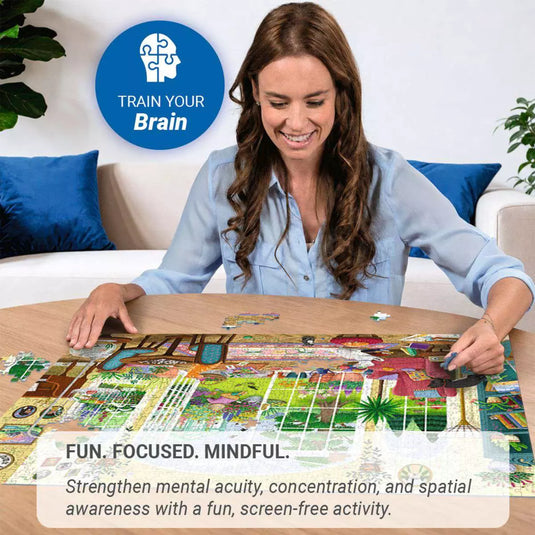 Summer Garden Parlour 1000 Piece Jigsaw Puzzle by Ravensburger