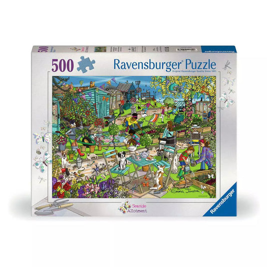 Seaside Allotment 500 Piece Jigsaw Puzzle by Ravensburger
