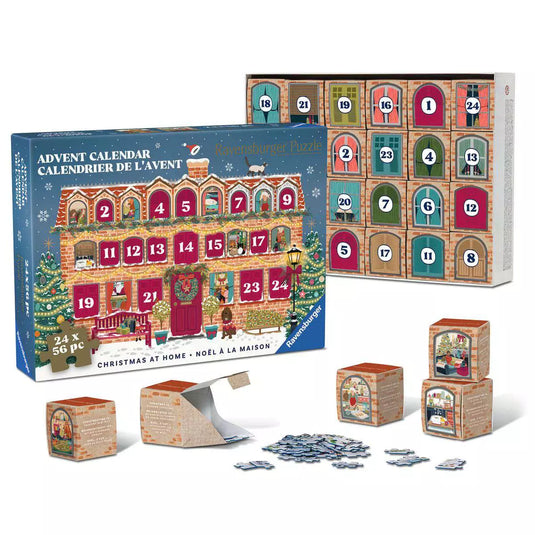 Puzzle Advent Calendar 2026 (At Home) Piece Jigsaw Puzzle by Ravensburger