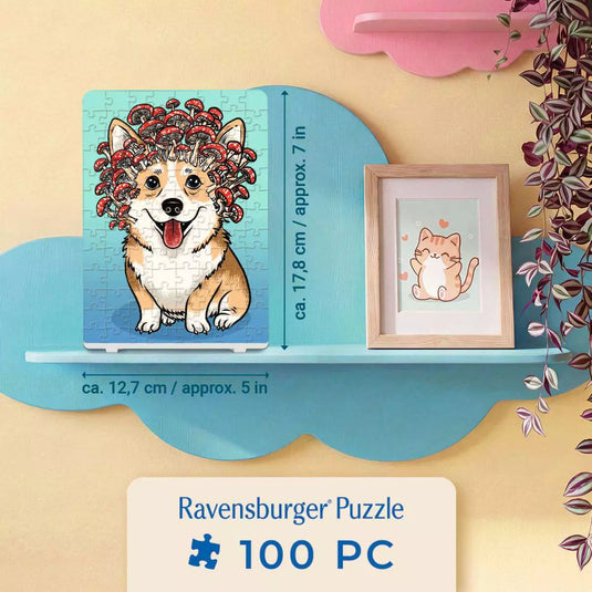 Corgyceps 100 Piece Jigsaw Puzzle by Ravensburger