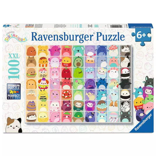 Squishmallow Collection 100 Piece Jigsaw Puzzle by Ravensburger