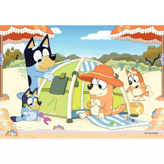 Bluey at the Beach - 2