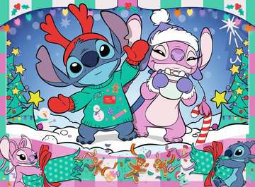 Stitch Christmas 100 Piece Jigsaw Puzzle by Ravensburger