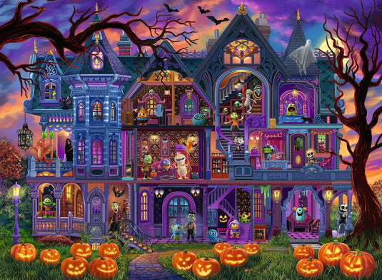 Monster House Party 100 Piece Puzzle by Ravensburger - 2