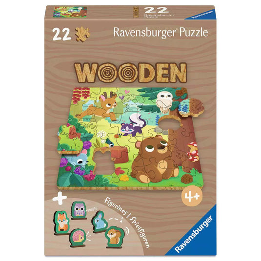 WOOD: Forest Animals 22 Piece Jigsaw Puzzle by Ravensburger