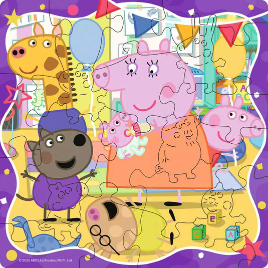 WOOD: Peppa Pig 22 Piece Jigsaw Puzzle by Ravensburger