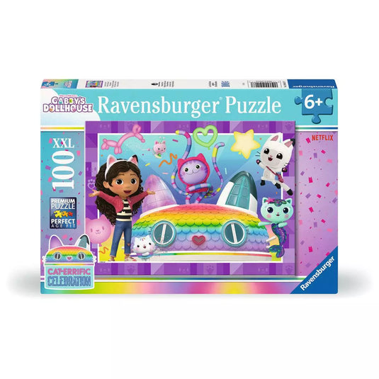 Gabby's Dollhouse This Calls for a Party! 100 Piece Jigsaw Puzzle by Ravensburger - 1