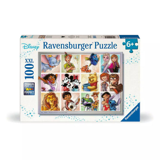 Disney Multicharacter 100 Piece Jigsaw Puzzle by Ravensburger - 1