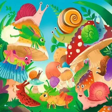 Bugs, Bugs, Bugs 3x49 Piece Jigsaw Puzzle by Ravensburger - 3