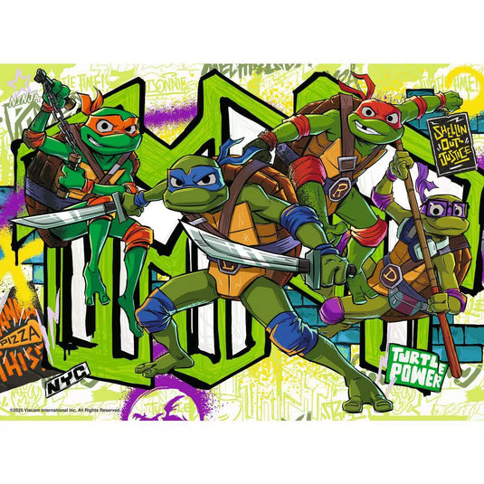 Teenage Mutant Ninja Turtles 200 Piece Jigsaw Puzzle by Ravensburger - 2