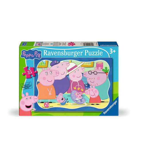 Peppa Pig 35 Piece Jigsaw Puzzle by Ravensburger - 1