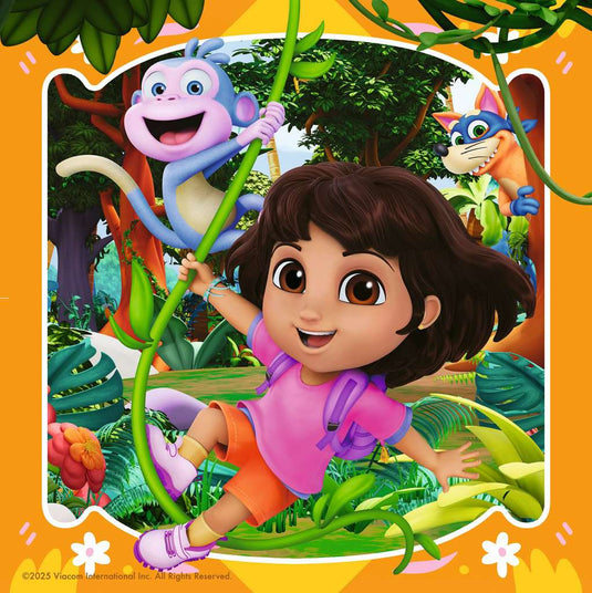 Dora the Explorer 3x49 Piece Jigsaw Puzzle by Ravensburger - 5
