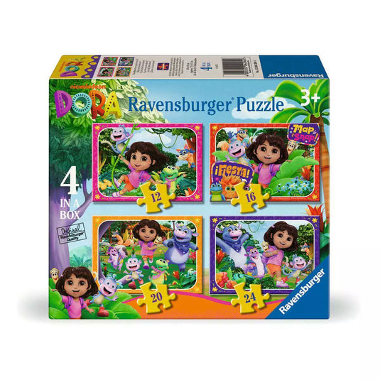 Dora the Explorer 12, 16, 20, 24 Piece Jigsaw Puzzles by Ravensburger - 1