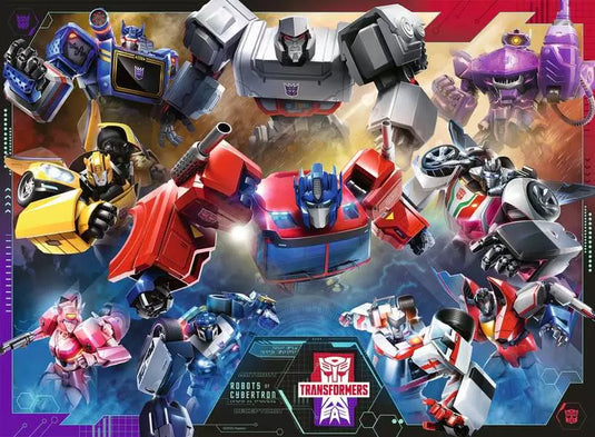 Transformers 100 Piece Jigsaw Puzzle by Ravensburger