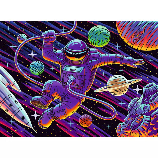 Outer Space Adventure 200 Piece Jigsaw Puzzle by Ravensburger