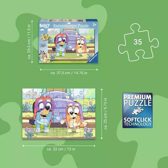 Bluey 35 Piece Jigsaw Puzzle by Ravensburger