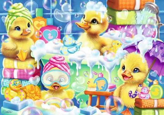 Scrub a Dub Duckies 35 Piece Jigsaw Puzzle by Ravensburger